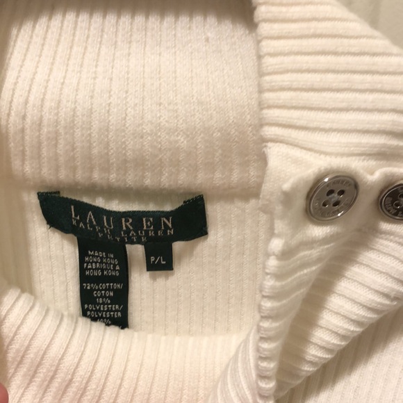 Womens Lauren by Ralph Lauren Sweater Size P/L - Picture 3 of 4